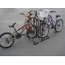 6 Bikes Floor Mount Parking HD Steel Rack Storage Bicycle Yard Outdoor Stand - B01CAN7DYU